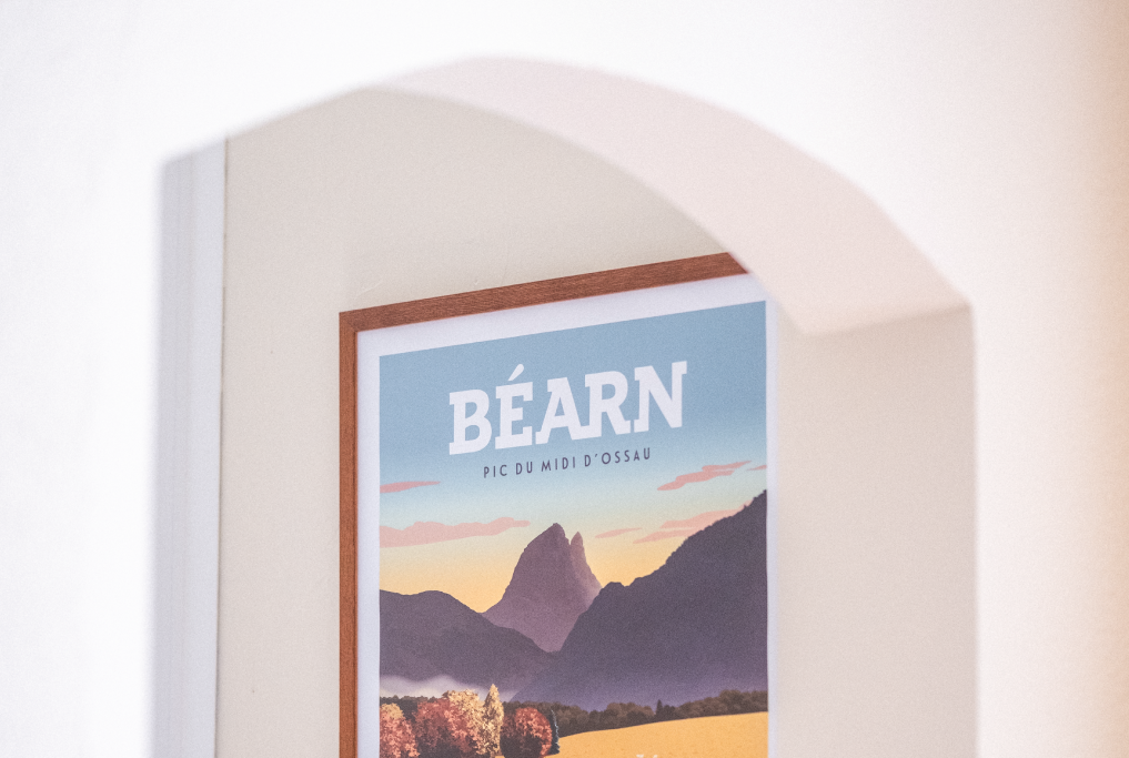 Tableau du Béarn dans le Chambre Montagne