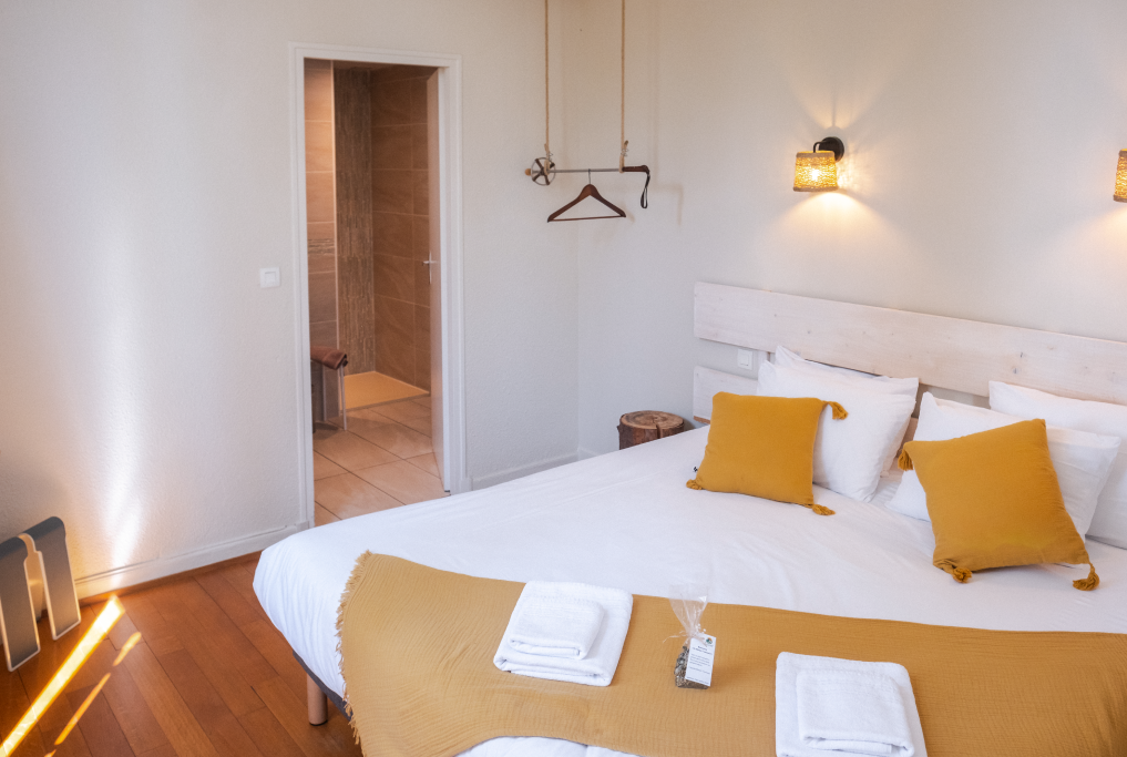 Chambre Montagne à La Maison Tournesol