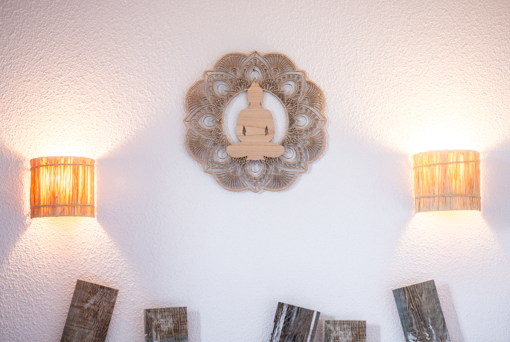 Décoration chambre yoga