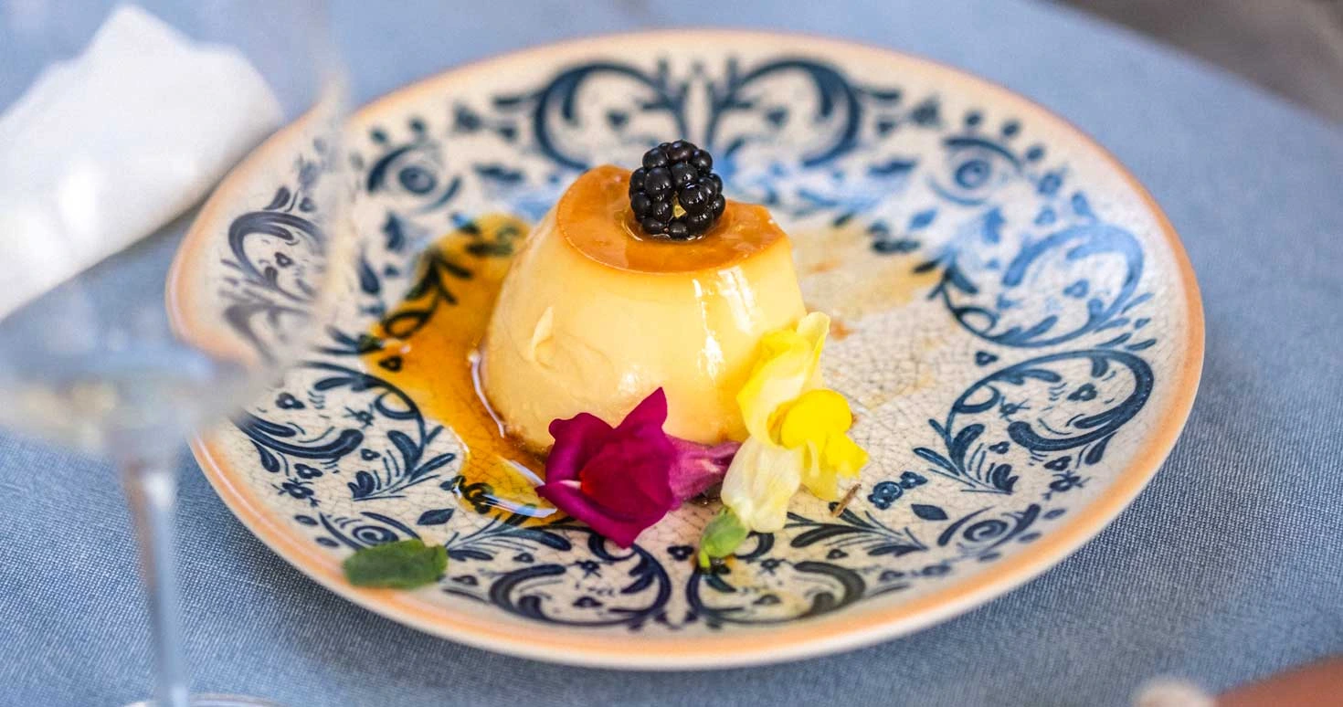 Dessert maison à la Maison Tournesol